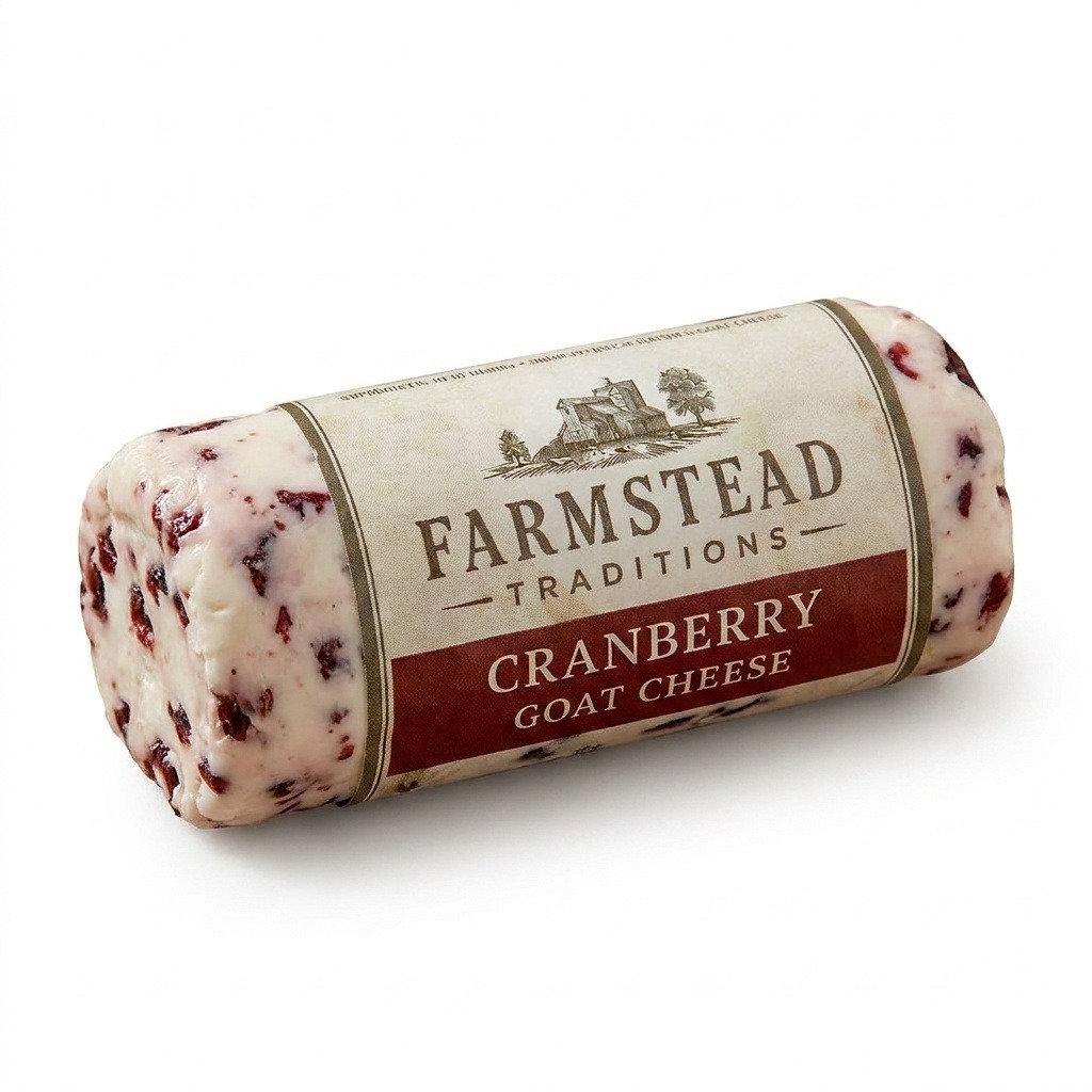 Cranberry Goat Cheese Log